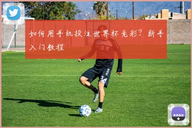 如何用手机投注世界杯竞彩？新手入门教程