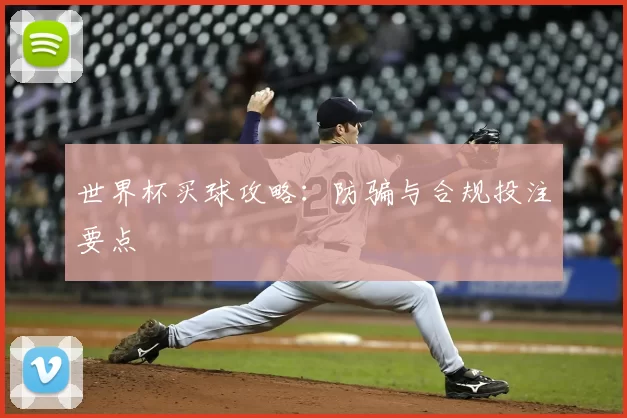 世界杯买球攻略：防骗与合规投注要点