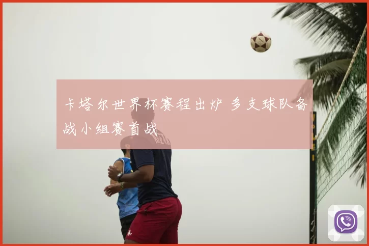卡塔尔世界杯赛程出炉 多支球队备战小组赛首战