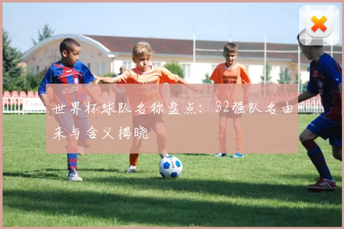 世界杯球队名称盘点:32强队名由来与含义揭晓